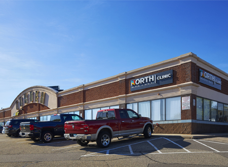 Exterior view of North Memorial Health Clinic – Camden