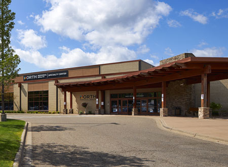 Exterior view of North Memorial Health Cancer Center – Robbinsdale